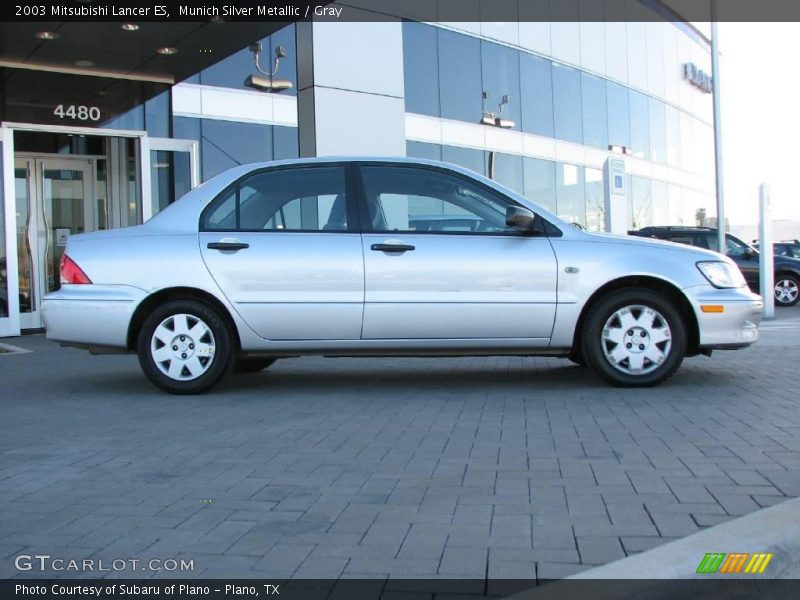 Munich Silver Metallic / Gray 2003 Mitsubishi Lancer ES