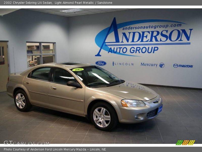 Light Almond Pearl Metallic / Sandstone 2002 Chrysler Sebring LXi Sedan