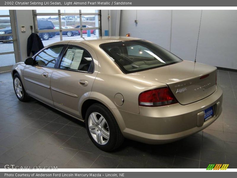 Light Almond Pearl Metallic / Sandstone 2002 Chrysler Sebring LXi Sedan