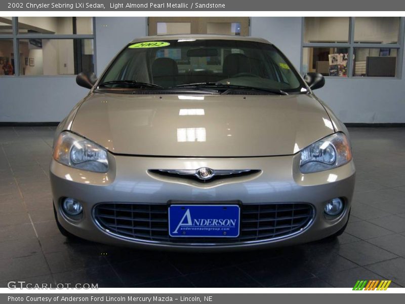Light Almond Pearl Metallic / Sandstone 2002 Chrysler Sebring LXi Sedan