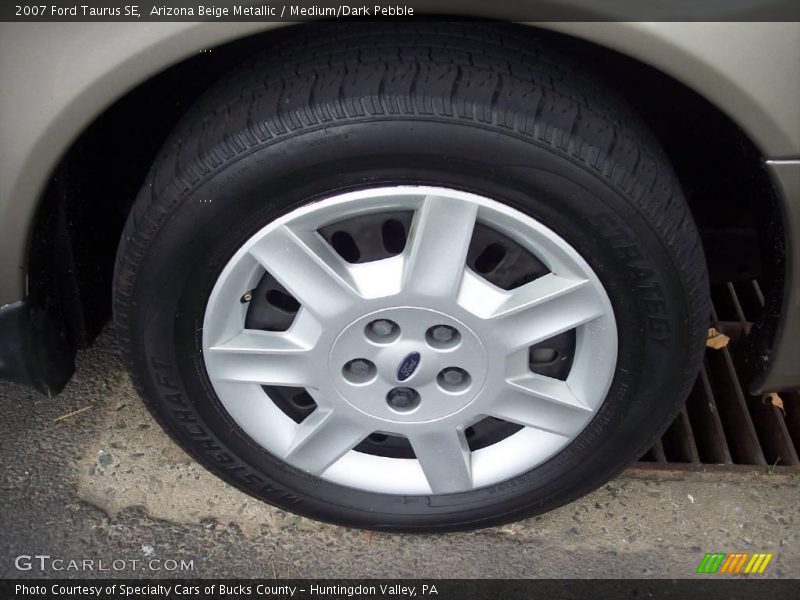 Arizona Beige Metallic / Medium/Dark Pebble 2007 Ford Taurus SE