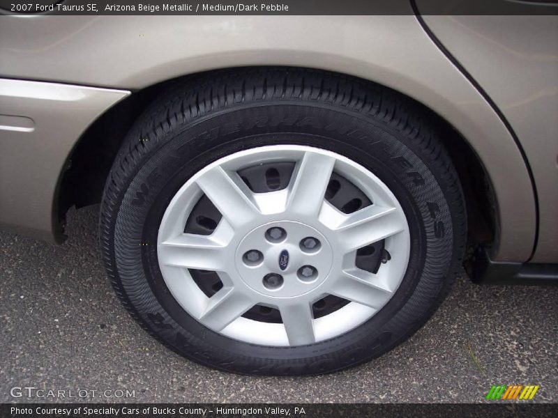Arizona Beige Metallic / Medium/Dark Pebble 2007 Ford Taurus SE