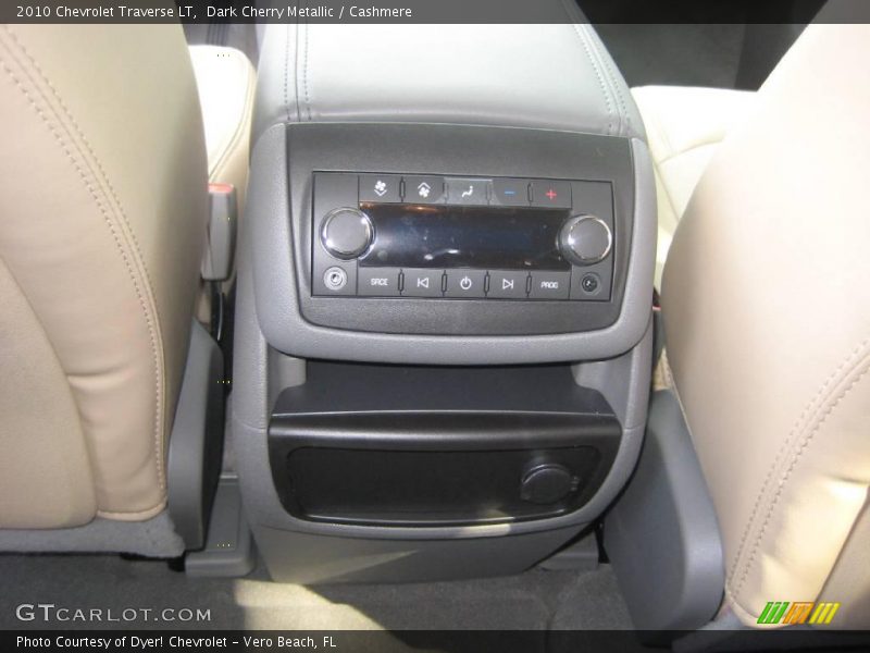Dark Cherry Metallic / Cashmere 2010 Chevrolet Traverse LT