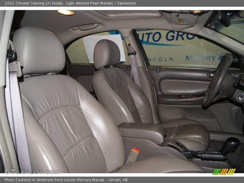 Light Almond Pearl Metallic / Sandstone 2002 Chrysler Sebring LXi Sedan