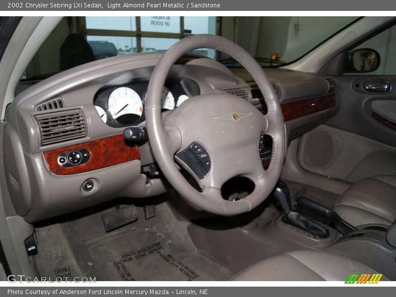 Light Almond Pearl Metallic / Sandstone 2002 Chrysler Sebring LXi Sedan