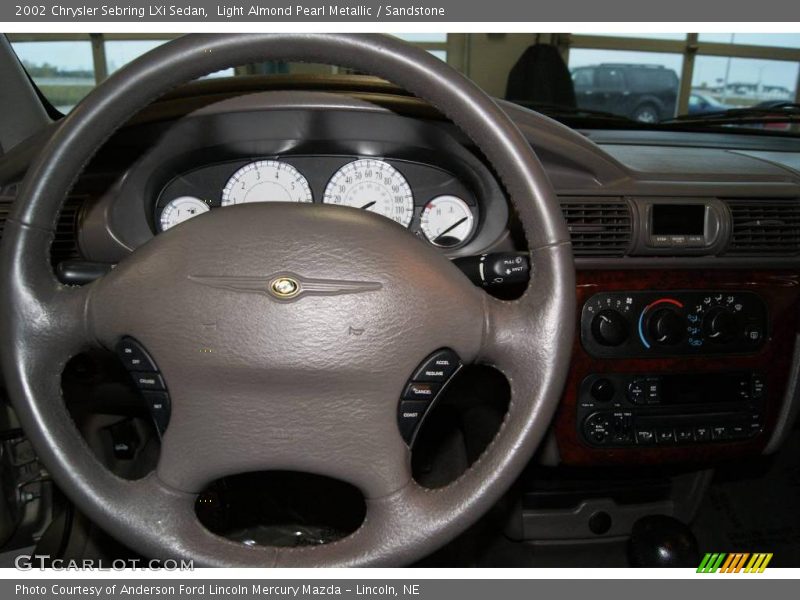 Light Almond Pearl Metallic / Sandstone 2002 Chrysler Sebring LXi Sedan
