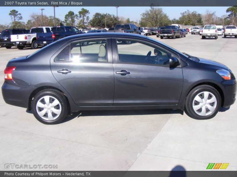 Flint Mica / Bisque 2007 Toyota Yaris Sedan