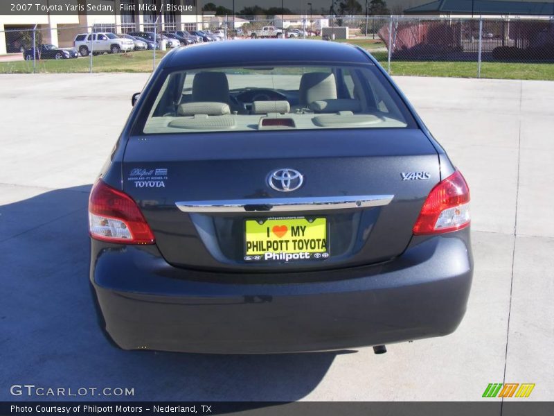 Flint Mica / Bisque 2007 Toyota Yaris Sedan