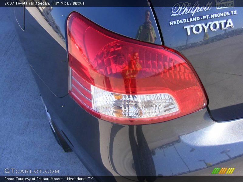 Flint Mica / Bisque 2007 Toyota Yaris Sedan