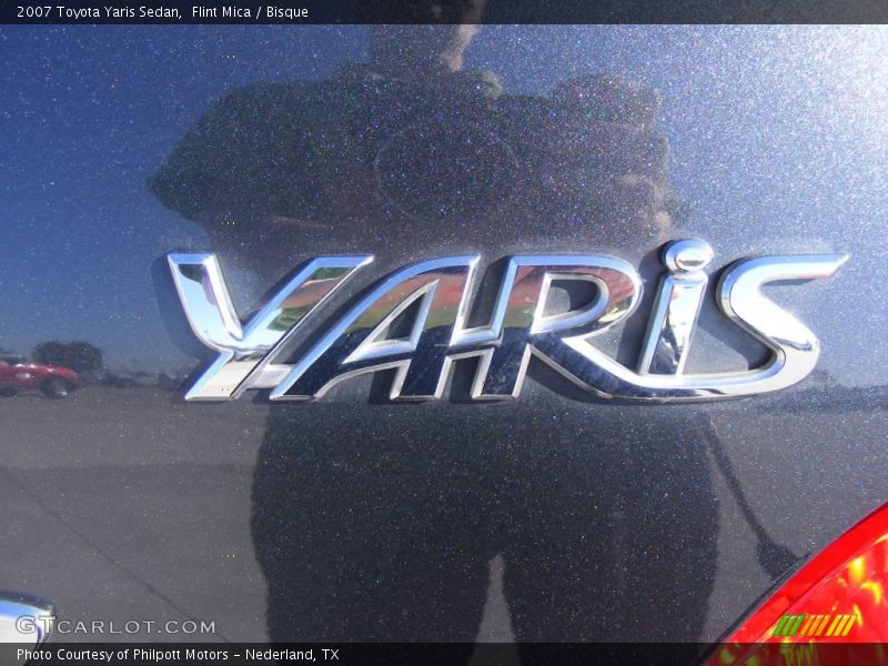 Flint Mica / Bisque 2007 Toyota Yaris Sedan