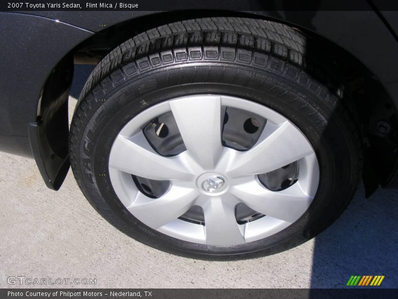 Flint Mica / Bisque 2007 Toyota Yaris Sedan