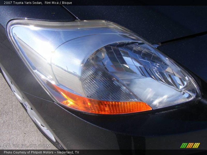 Flint Mica / Bisque 2007 Toyota Yaris Sedan