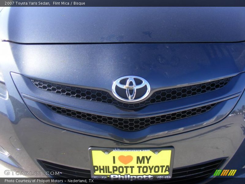 Flint Mica / Bisque 2007 Toyota Yaris Sedan