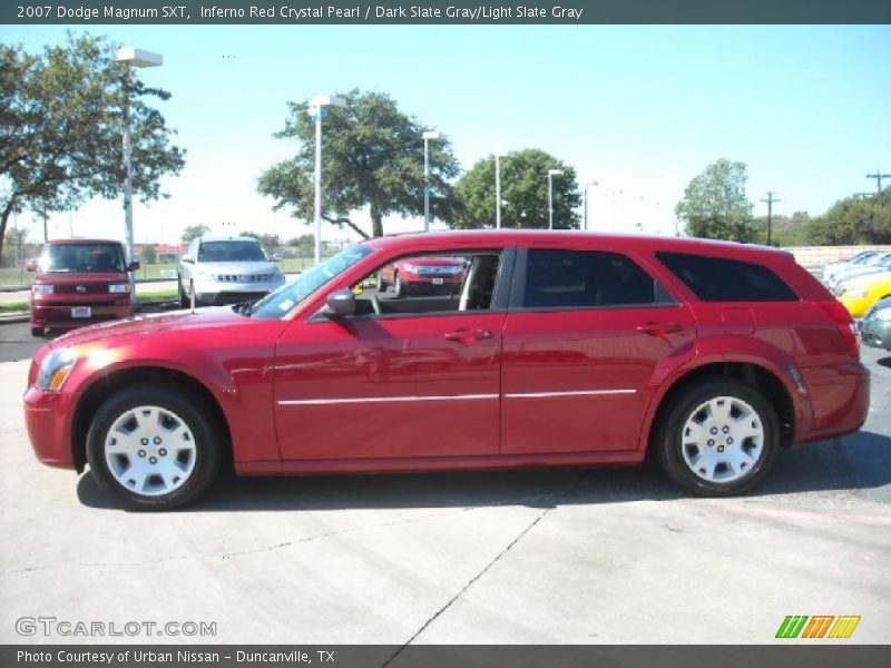 Inferno Red Crystal Pearl / Dark Slate Gray/Light Slate Gray 2007 Dodge Magnum SXT