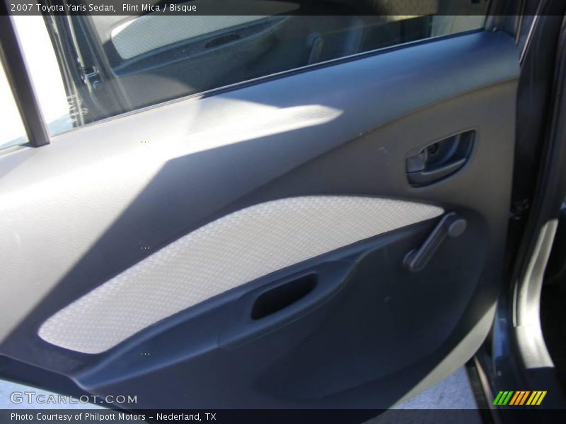 Flint Mica / Bisque 2007 Toyota Yaris Sedan