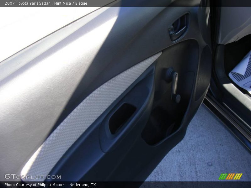 Flint Mica / Bisque 2007 Toyota Yaris Sedan
