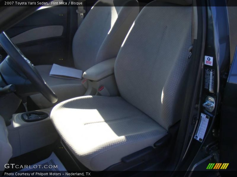 Flint Mica / Bisque 2007 Toyota Yaris Sedan