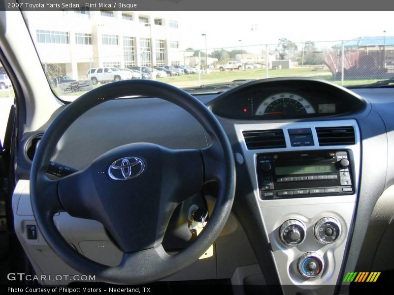 Flint Mica / Bisque 2007 Toyota Yaris Sedan