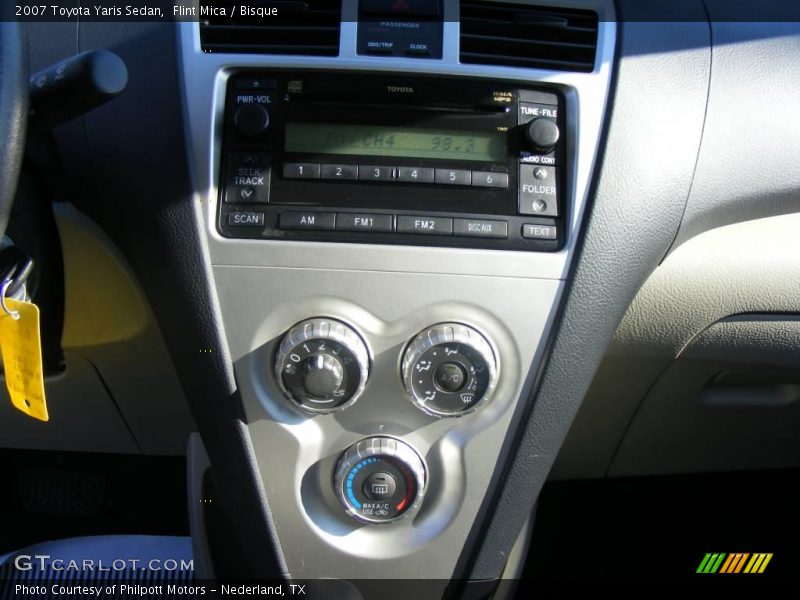 Flint Mica / Bisque 2007 Toyota Yaris Sedan