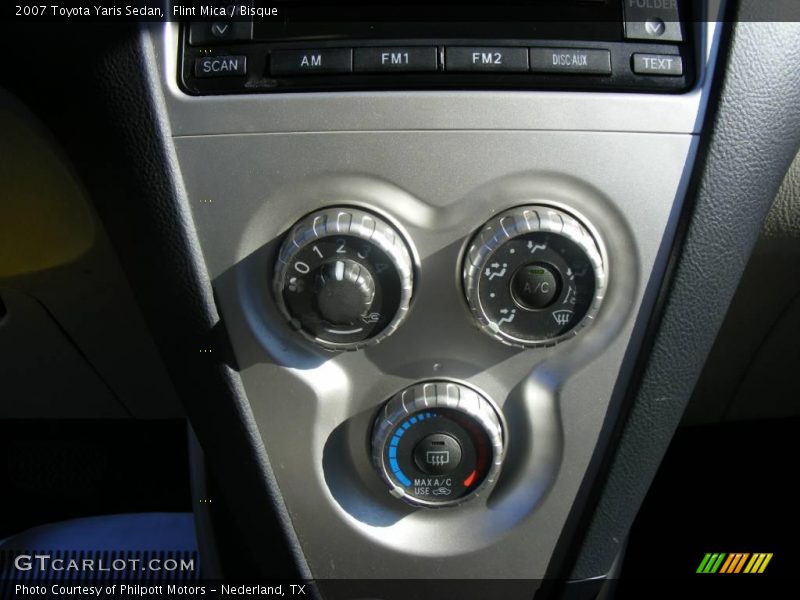 Flint Mica / Bisque 2007 Toyota Yaris Sedan