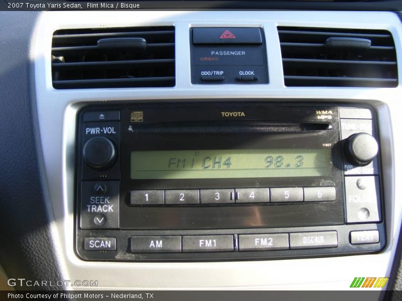 Flint Mica / Bisque 2007 Toyota Yaris Sedan