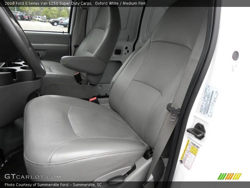 Oxford White / Medium Flint 2008 Ford E Series Van E250 Super Duty Cargo