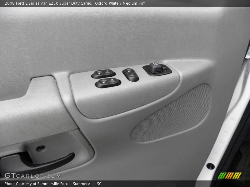 Oxford White / Medium Flint 2008 Ford E Series Van E250 Super Duty Cargo