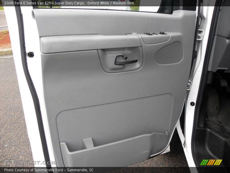 Oxford White / Medium Flint 2008 Ford E Series Van E250 Super Duty Cargo