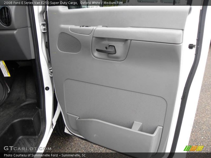 Oxford White / Medium Flint 2008 Ford E Series Van E250 Super Duty Cargo