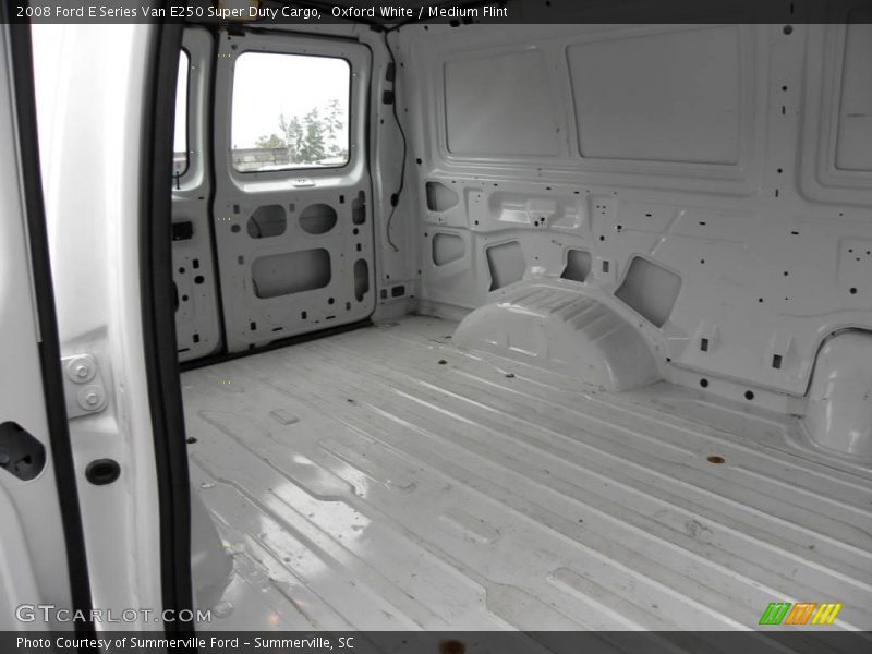 Oxford White / Medium Flint 2008 Ford E Series Van E250 Super Duty Cargo