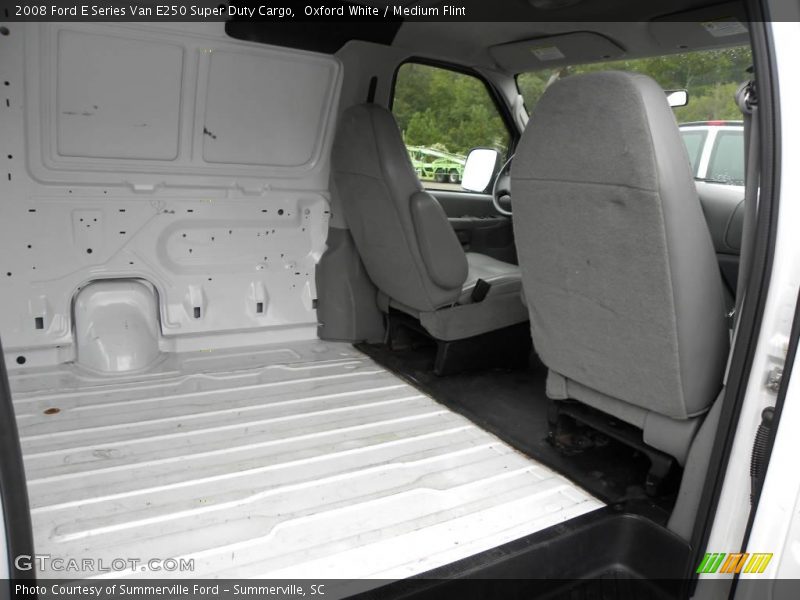 Oxford White / Medium Flint 2008 Ford E Series Van E250 Super Duty Cargo