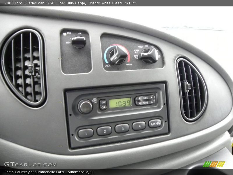 Oxford White / Medium Flint 2008 Ford E Series Van E250 Super Duty Cargo