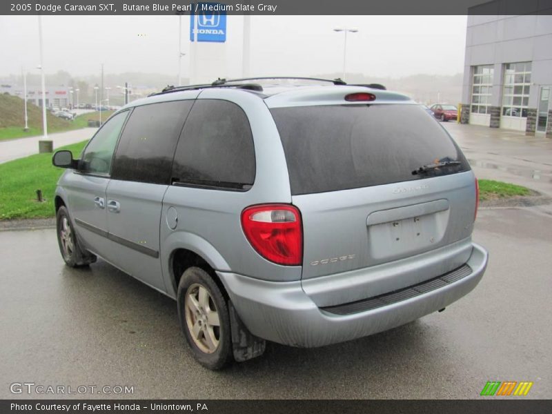 Butane Blue Pearl / Medium Slate Gray 2005 Dodge Caravan SXT