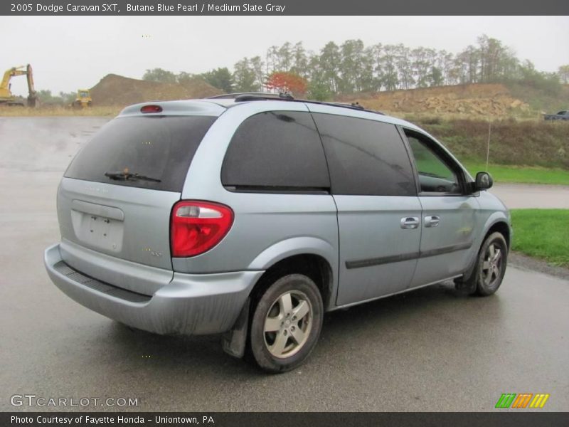 Butane Blue Pearl / Medium Slate Gray 2005 Dodge Caravan SXT