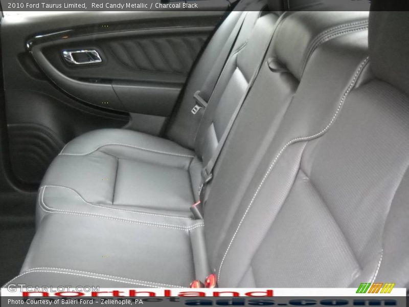 Red Candy Metallic / Charcoal Black 2010 Ford Taurus Limited