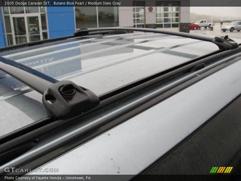Butane Blue Pearl / Medium Slate Gray 2005 Dodge Caravan SXT