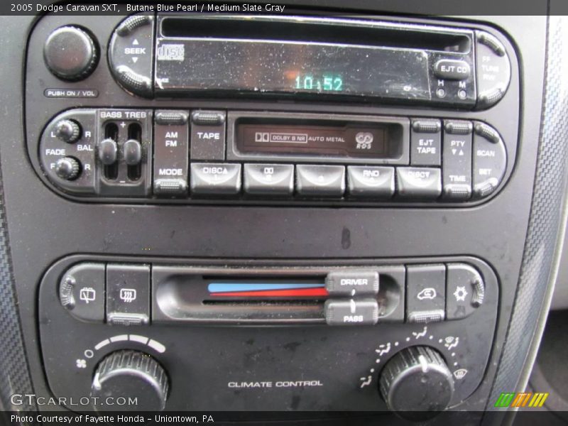 Butane Blue Pearl / Medium Slate Gray 2005 Dodge Caravan SXT