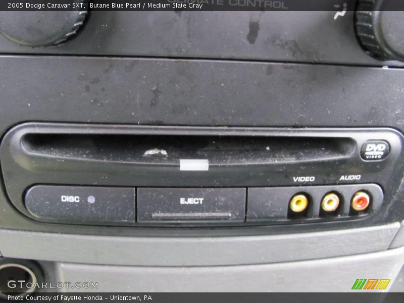 Butane Blue Pearl / Medium Slate Gray 2005 Dodge Caravan SXT
