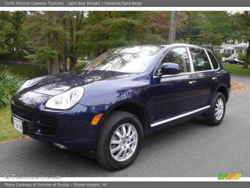 Lapis Blue Metallic / Havanna/Sand Beige 2006 Porsche Cayenne Tiptronic