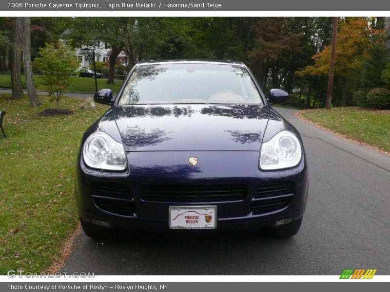 Lapis Blue Metallic / Havanna/Sand Beige 2006 Porsche Cayenne Tiptronic