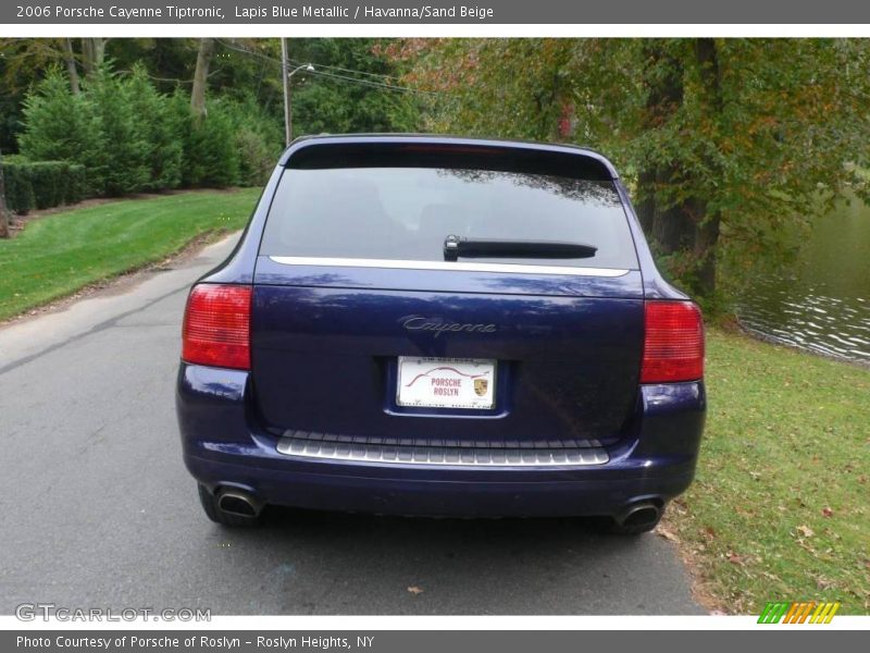 Lapis Blue Metallic / Havanna/Sand Beige 2006 Porsche Cayenne Tiptronic