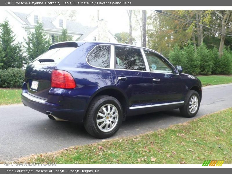 Lapis Blue Metallic / Havanna/Sand Beige 2006 Porsche Cayenne Tiptronic