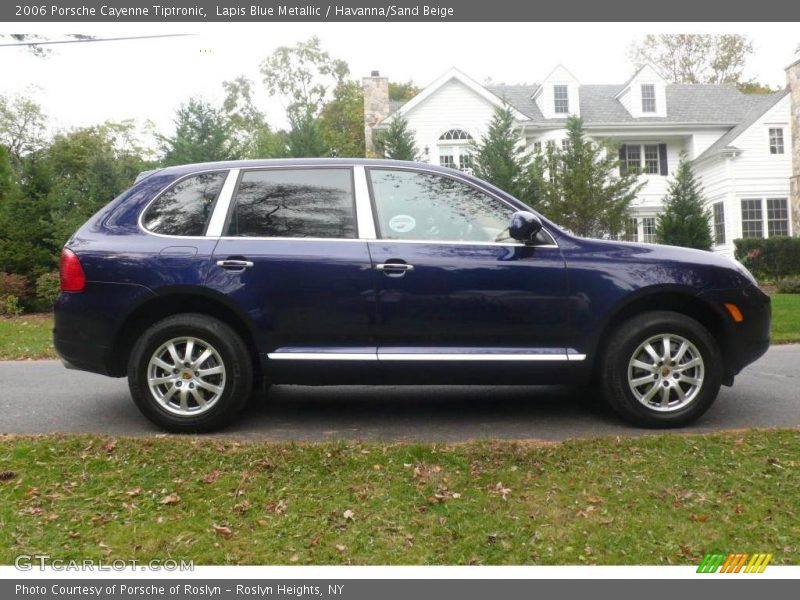 Lapis Blue Metallic / Havanna/Sand Beige 2006 Porsche Cayenne Tiptronic
