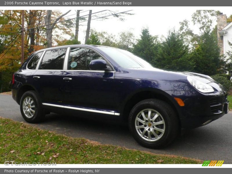 Lapis Blue Metallic / Havanna/Sand Beige 2006 Porsche Cayenne Tiptronic