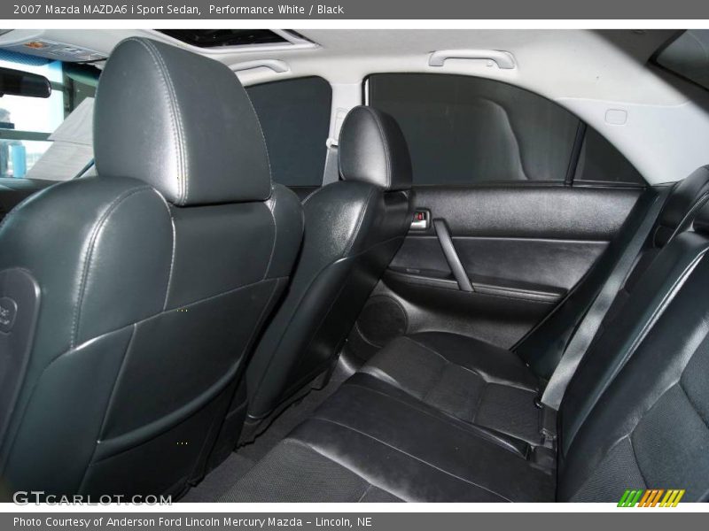 Performance White / Black 2007 Mazda MAZDA6 i Sport Sedan