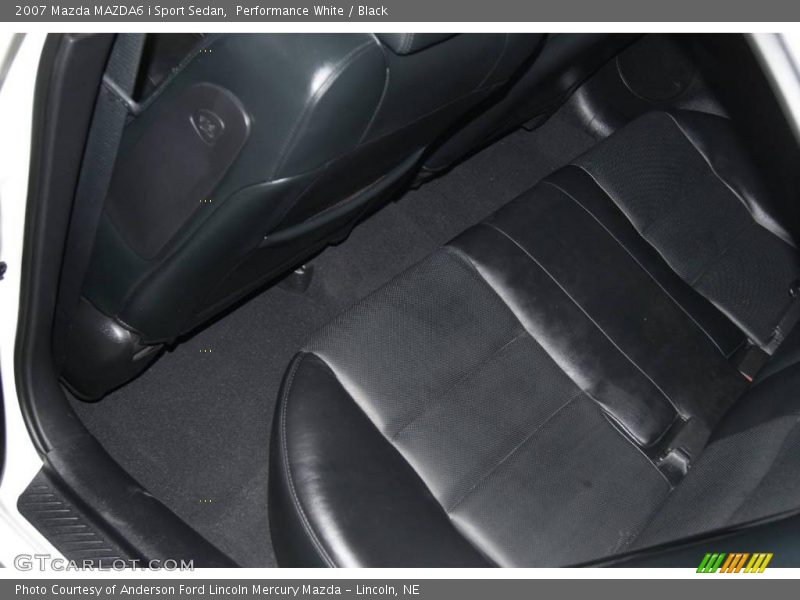 Performance White / Black 2007 Mazda MAZDA6 i Sport Sedan