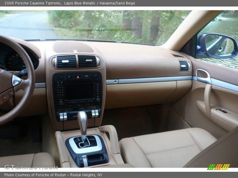 Lapis Blue Metallic / Havanna/Sand Beige 2006 Porsche Cayenne Tiptronic