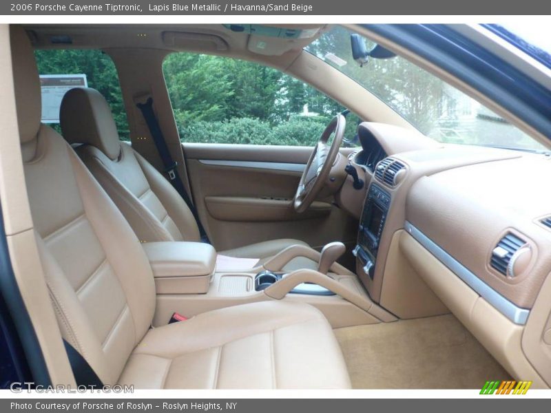Front Seat of 2006 Cayenne Tiptronic