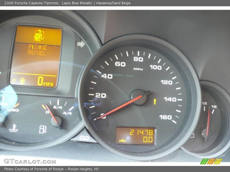  2006 Cayenne Tiptronic Tiptronic Gauges