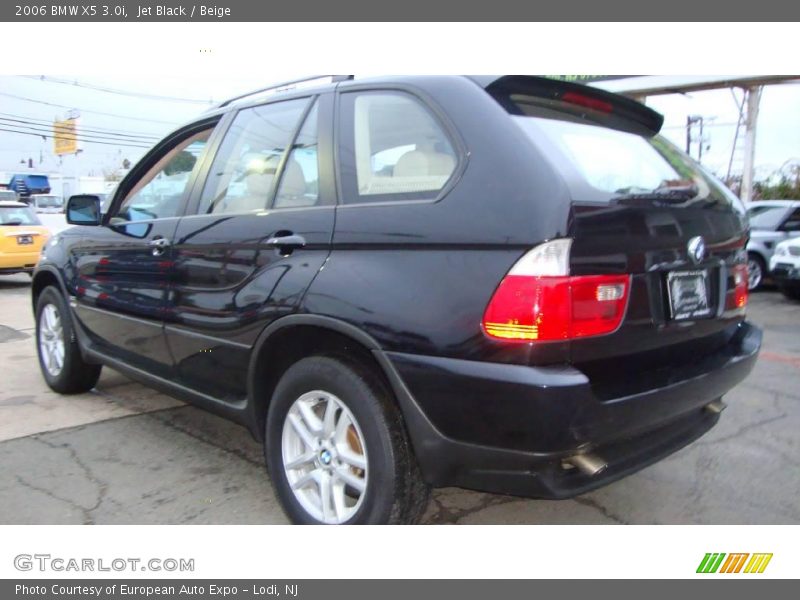 Jet Black / Beige 2006 BMW X5 3.0i